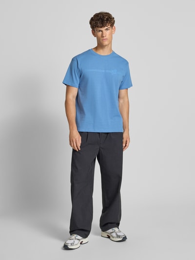 SANTA CRUZ T-Shirt mit Label-Print Blau 1