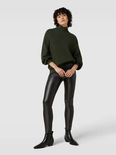 Vila Broek met elastische band, model 'DAGMAR NEW' Zwart - 1