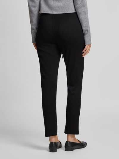 Christian Berg Woman Tapered fit joggingbroek met tunnelkoord Zwart - 2