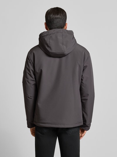 LUHTA Kurtka z kapturem model ‘HUKKALA’ Antracytowy 5