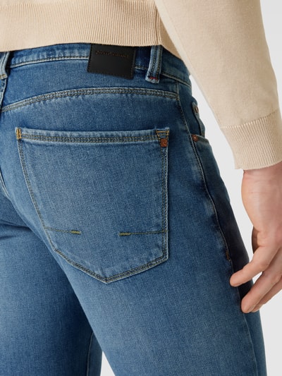 Pierre Cardin Slim Fit Jeans mit Stretch-Anteil Modell "Lyon" Blau 3