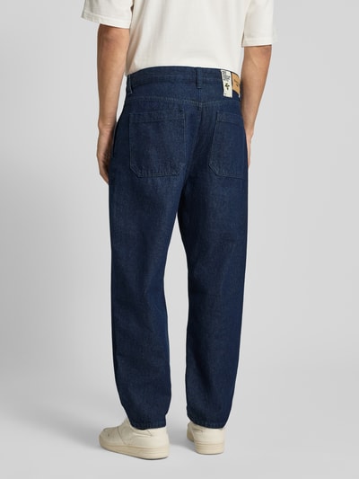 Marc O'Polo Denim Relaxed fit jeans van katoenmix, model 'ISAK' Donkerblauw - 5