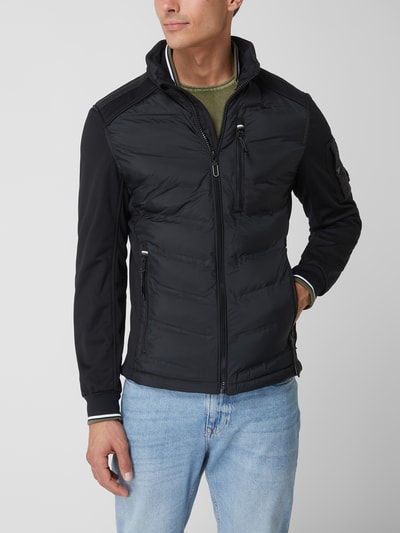 Tom Tailor Jacke mit Kontrasteinsätzen Black 4