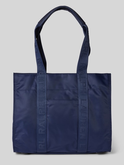 Lauren Ralph Lauren Shopper mit Tragehenkeln Modell 'STEVIE' Marine 4