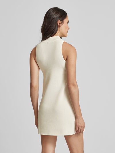 Mango Minikleid mit Stehkragen Modell 'SESETE' Offwhite 5