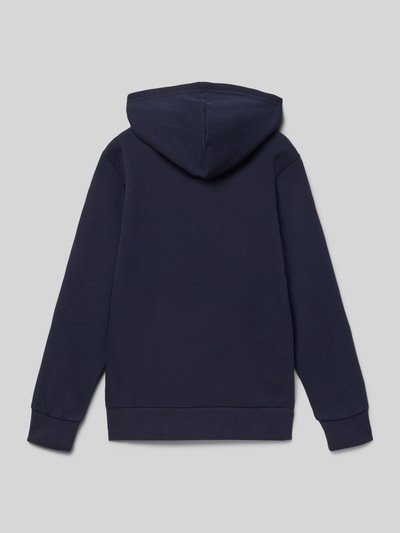 CHAMPION Bluza z kapturem, wyhaftowanym logo i kieszenią kangurką Granatowy 3