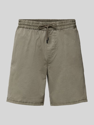 Only & Sons Regular Fit Shorts mit Eingrifftaschen Modell 'TEL' Mittelgrau 1