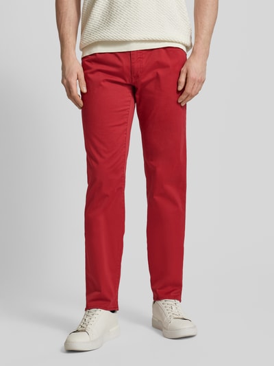 Brax Spodnie z 5 kieszeniami model ‘CADIZ’ Czerwony 4