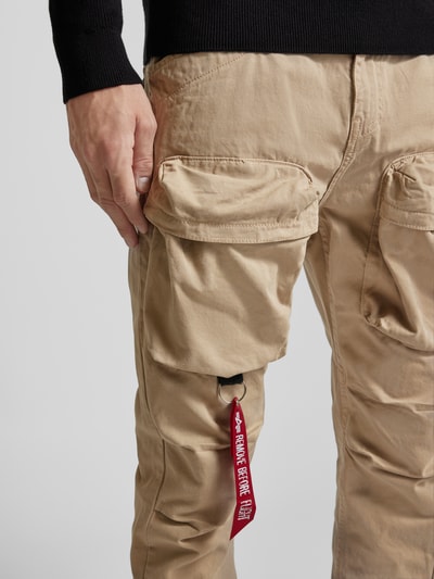 Alpha Industries Regular Fit Cargohose mit Gürtelschlaufen Modell 'Tactical Pant' Sand 3