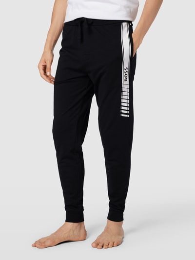 BOSS Sweatpants mit elastischem Bund Black 4