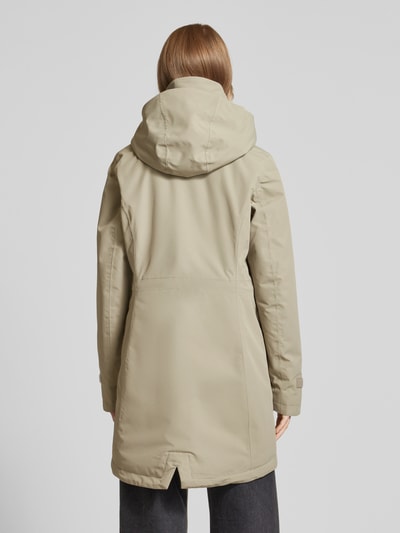 Didriksons Parka mit Reißverschlusstaschen Modell 'INDRA' Beige 5