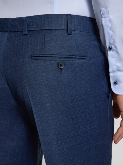 DIGEL Pantalon met persplooien, model 'Per' Blauw - 3