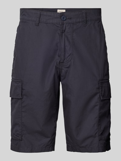 camel active Regular fit bermuda met cargozakken Marineblauw - 2