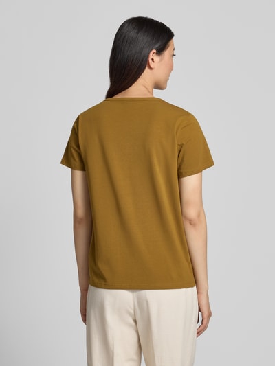 Soyaconcept T-Shirt mit Motiv-Print Modell 'RINA' Khaki 5