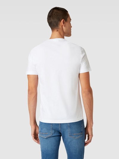 CK Calvin Klein T-Shirt mit Label-Detail Weiss 5