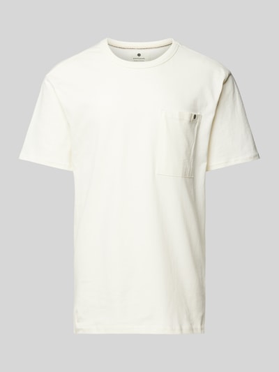 ANERKJENDT T-shirt met borstzak, model 'AKRUNE' Offwhite - 2