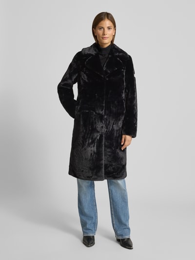 Frieda & Freddies Mantel mit Reverskragen Black 4