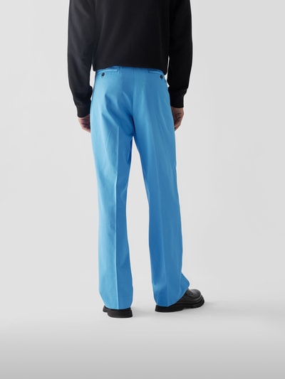Marni Bundfaltenhose mit Schnürung Türkis 5
