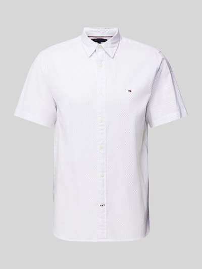 Tommy Hilfiger Koszula casualowa o kroju regular fit ze wzorem na całej powierzchni Biały 2
