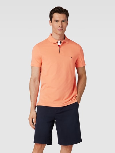 Tommy Hilfiger Poloshirt mit Label-Detail Apricot 4