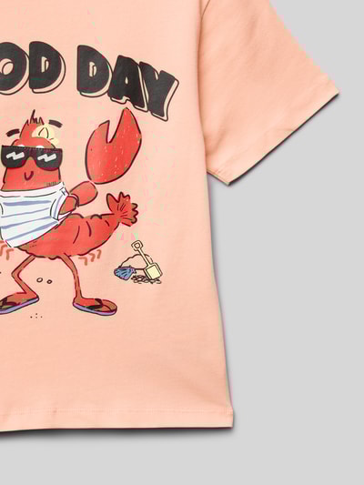 Name It T-Shirt mit Motiv-Print Apricot 2