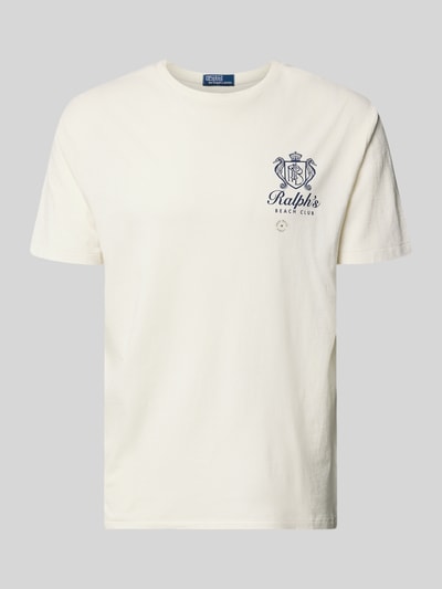 Polo Ralph Lauren t-shirt o kroju regular fit z czystej bawełny Złamany biały 2