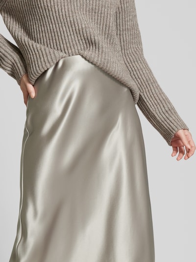 Herzensangelegenheit Midirok met elastische band Taupe - 3