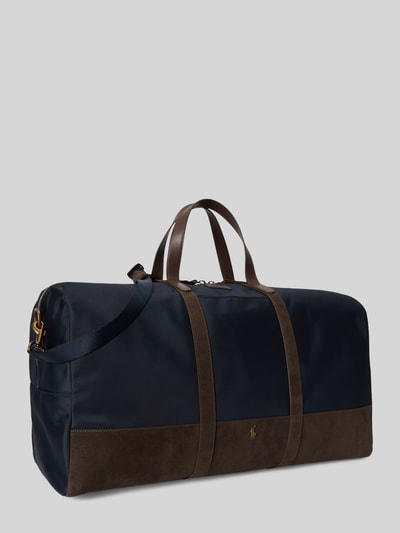 Polo Ralph Lauren Weekender reiner Baumwolle mit Velourslederbesatz Marine 2