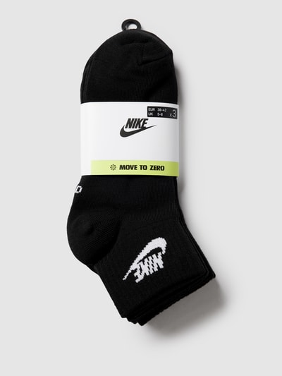 Nike Socken mit Label-Print im 3er-Pack Modell 'EVERYDAY' Black 3