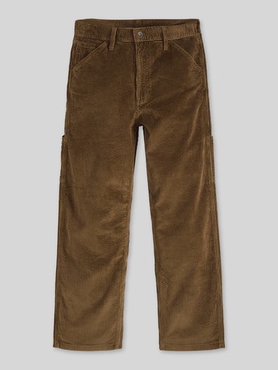 Levi's® Spodnie sztruksowe o kroju loose fit z kieszeniami cargo Średniobrązowy 2