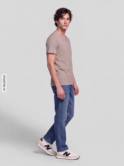 Wrangler Regular Fit Bootcut Jeans aus reiner Baumwolle Modell '13MWZ Cowboy' Jeansblau 1