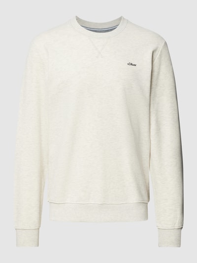 s.Oliver RED LABEL Sweatshirt mit Label-Print Offwhite 2