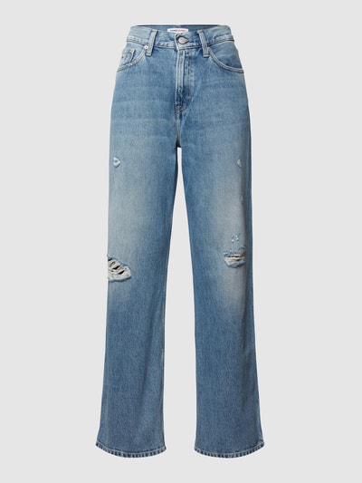 Tommy Jeans Loose fit jeans met destroyed-effecten, model 'Betsy' Jeansblauw - 2