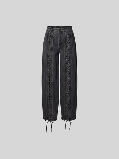 ROTATE Jeans mit 5-Pocket-Design Black 2