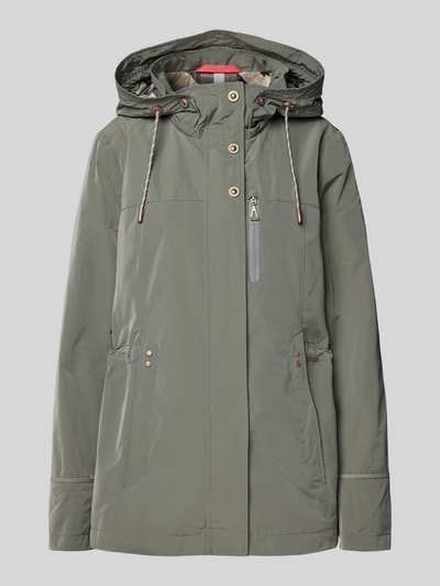 Gil Bret Jacke mit Kapuze Khaki 2