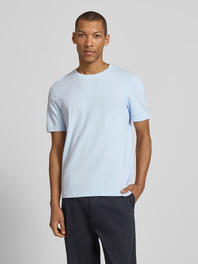 CINQUE damski t-shirt o kroju regular fit z okrągłym dekoltem model 'Lao' Jasnoniebieski 4