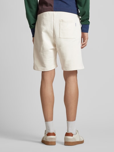 Only & Sons Regular Fit Sweatshorts mit fixierten Bügelfalten Offwhite 5