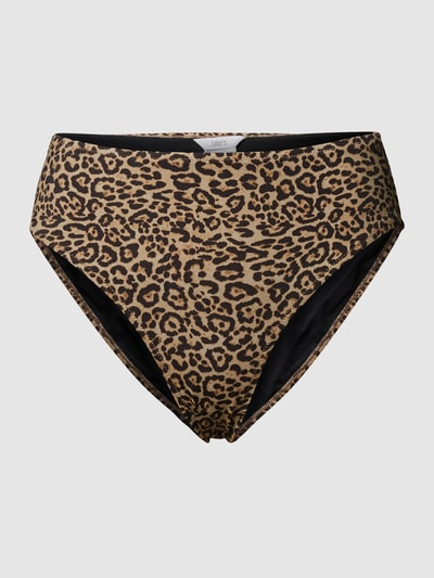 Jake*s Casual Bikinibroekje met all-over motief Lichtbruin - 2