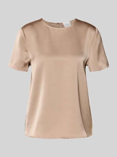 Calvin Klein Womenswear Blusenshirt mit Rundhalsausschnitt Beige 2