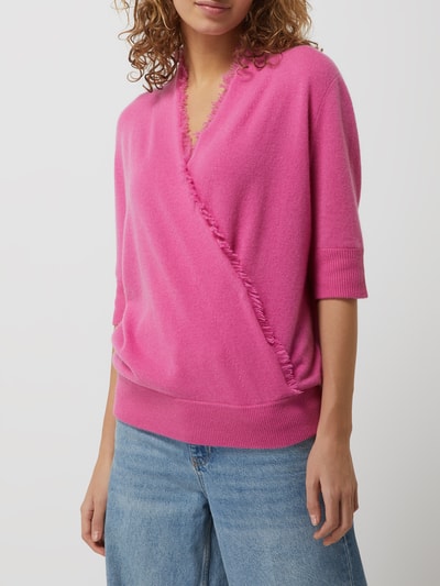 Repeat Pullover aus Bio-Kaschmir  Pink 4