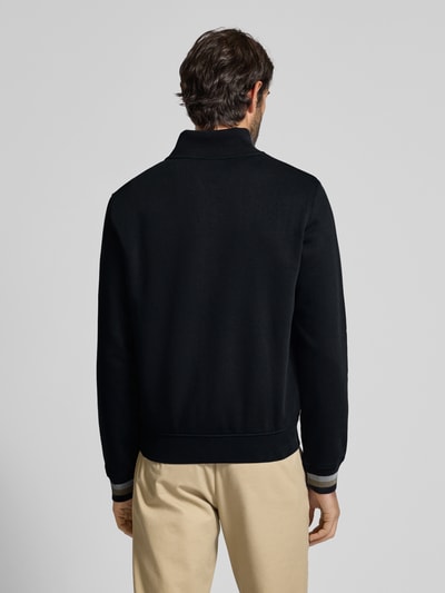 bugatti Sweatjacke mit Stehkragen Black 5