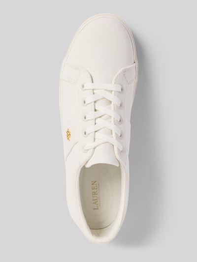 Lauren Ralph Lauren Sneakers met labelapplicatie, model 'JANSON II' Wit - 3