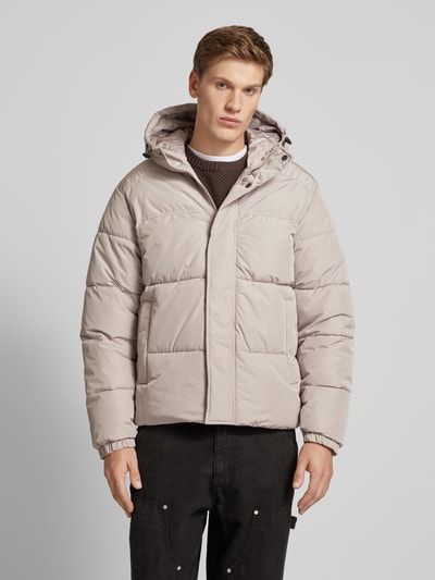 Jack & Jones Gewatteerd jack met capuchon, model 'BRADLEY' Beige - 4