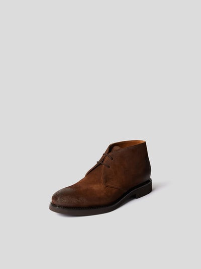 Doucal's Desert Boots aus Veloursleder  Mittelbraun 2