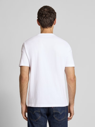 Napapijri T-Shirt mit Label-Print Modell 'DRAPEAU' Weiss 5