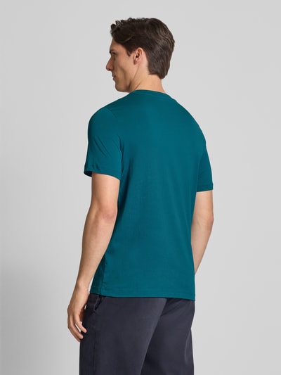 s.Oliver RED LABEL Regular Fit T-Shirt aus reiner Baumwolle Petrol 5