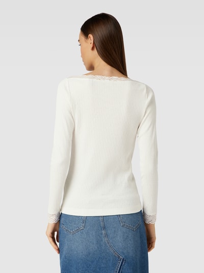 Soyaconcept Top met kant, model 'Sarona' Offwhite - 5