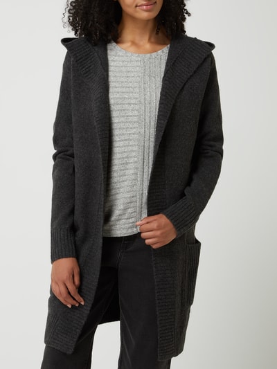 Tom Tailor Denim Longcardigan mit Kapuze  Anthrazit 4