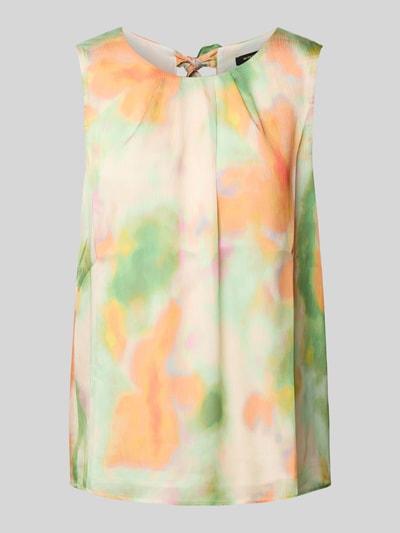 More & More Blusentop mit rückseitiger Schnürung Multi Stylebop 2