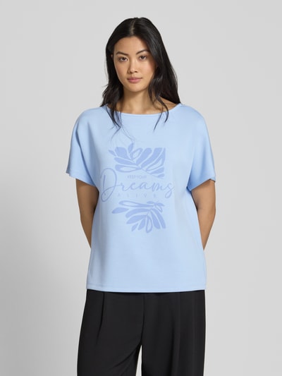 Christian Berg Woman T-Shirt mit Rundhalsausschnitt Bleu 4